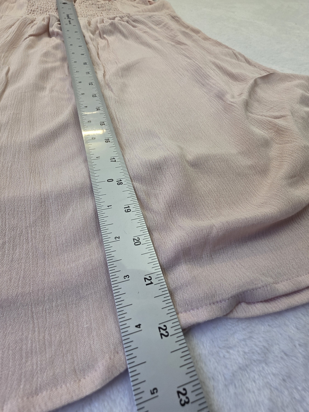 L.A. Hearts PacSun Pink Mini Dress Womens Small Ruffle Strap Tie Front Flowy NWT - Picture 5 of 8